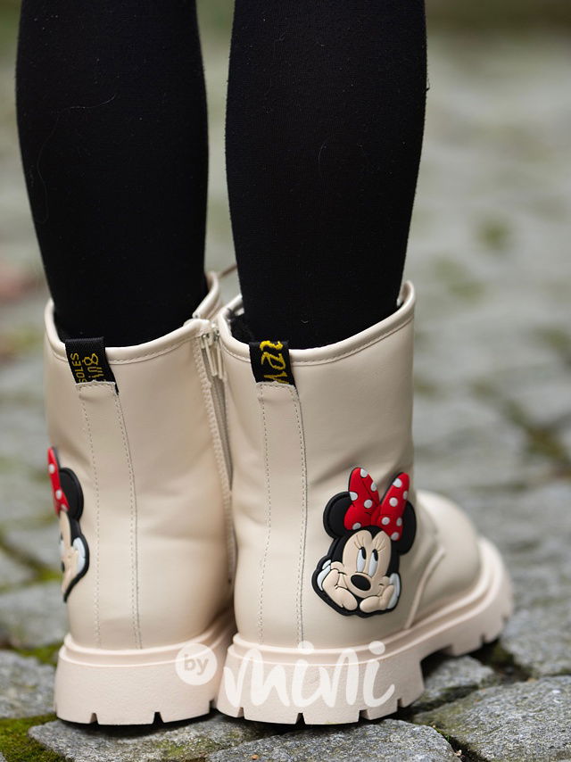 Minnie boots béžové
