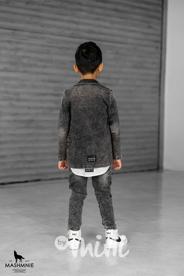 Mash Mnie denim kalhoty black