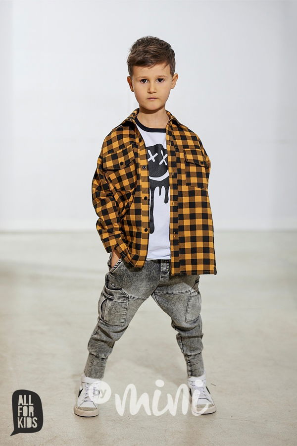 AFK soft denim kapsáče black