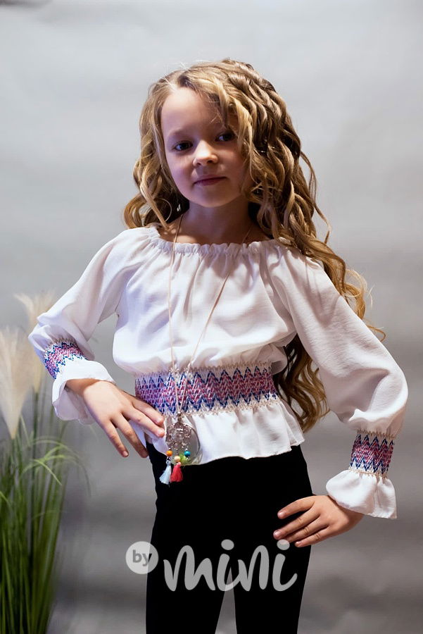 Boho blůzka s řetízkem