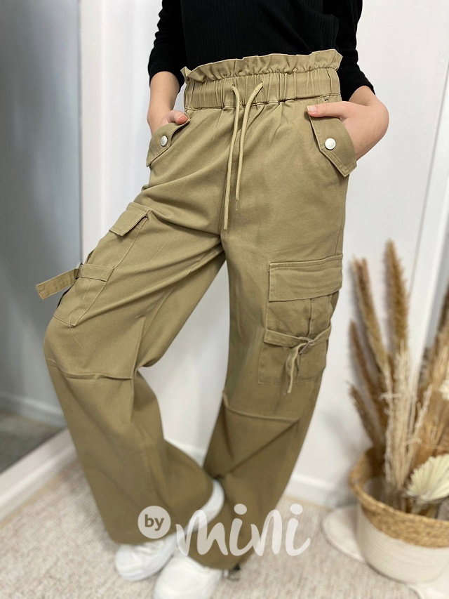 Military cargo kapsáče taupe