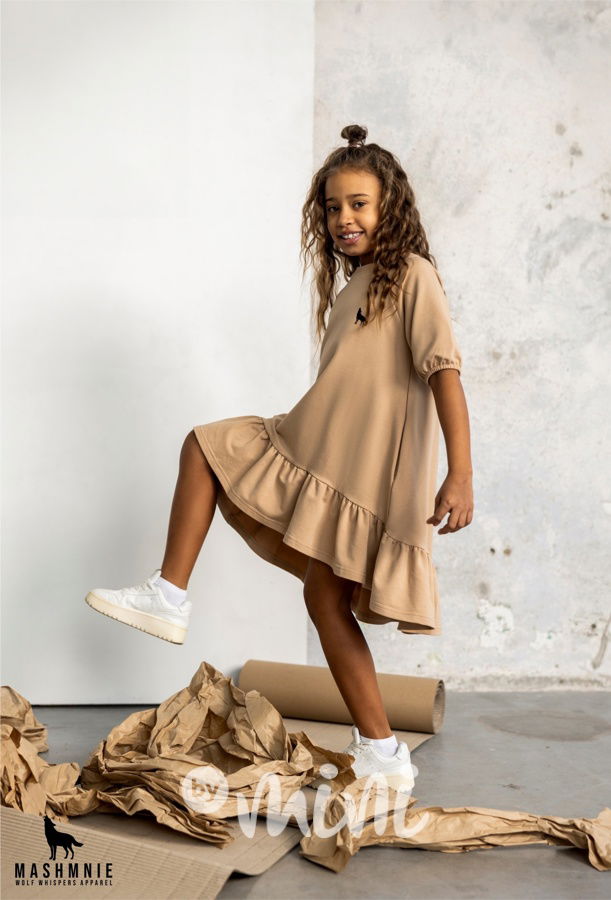 Mash Mnie summer šaty beige