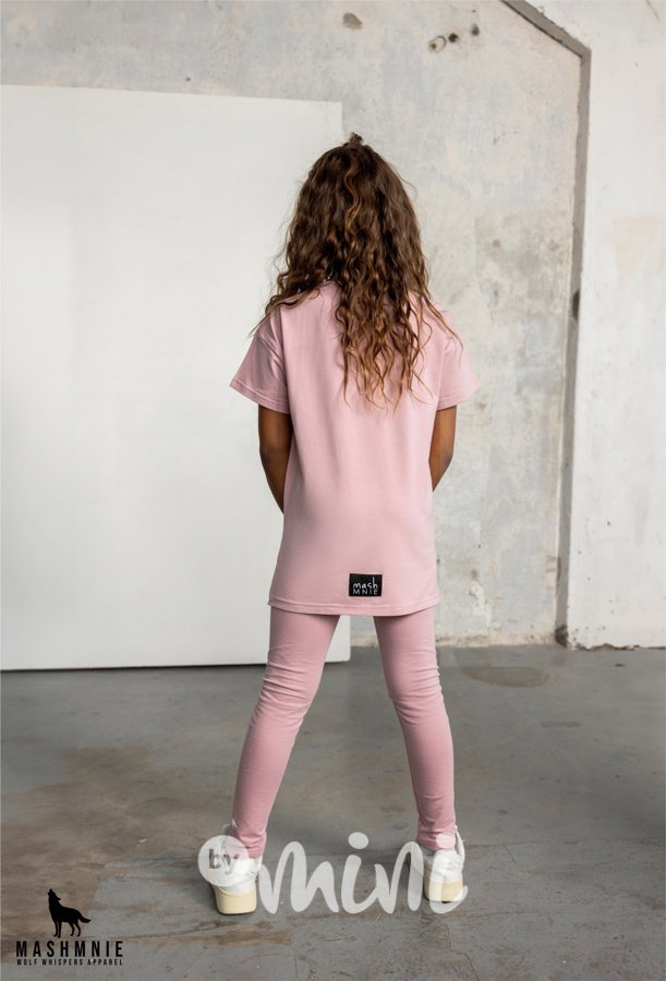 Mash Mnie tunikové triko wolf pink