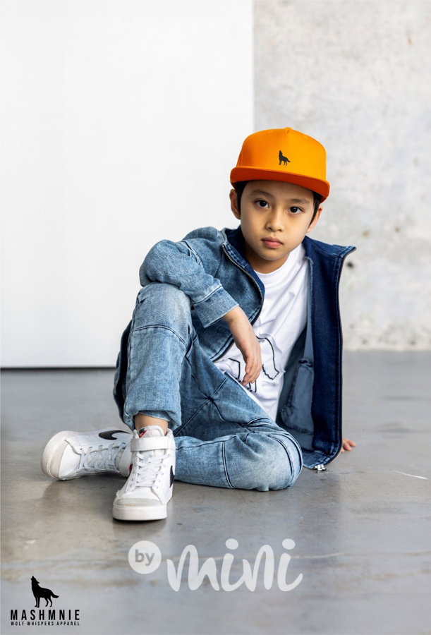 Mash Mnie biker soft denim jeans