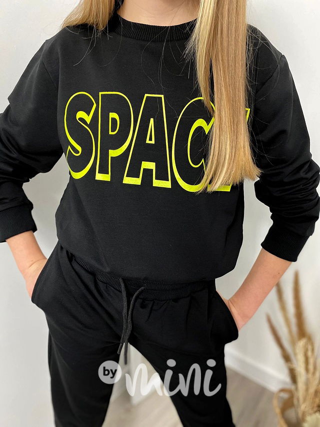 SPACE relaxed souprava černá