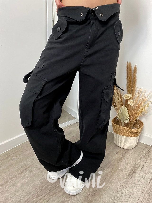Maxi fashion švédy STREET černé