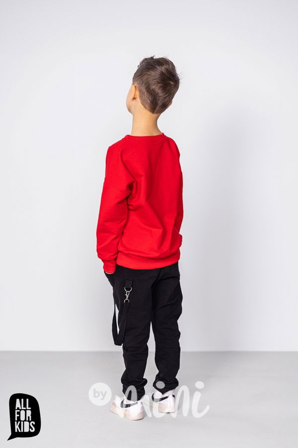 All for kids jogger tepláky s laclem černé