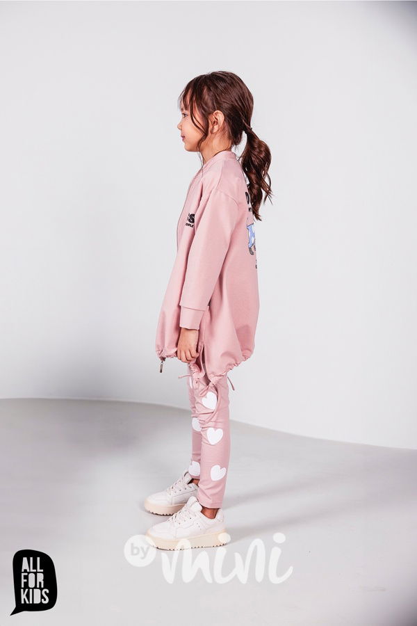 All for kids mikina DOG růžová
