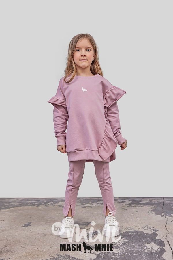 Mash Mnie mikinová tunika růžová