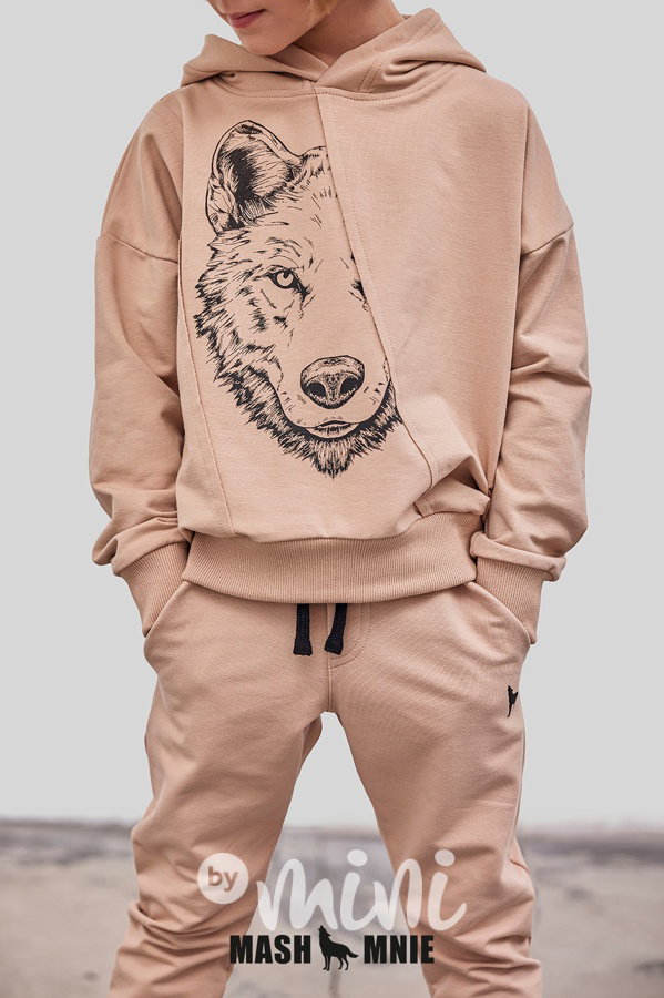 Mash Mnie WOLF jogger tepláky béžové