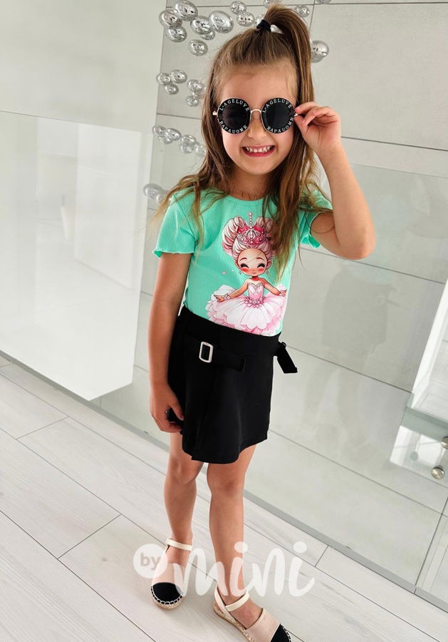 ELEGANT sako + sukňokraťasy black