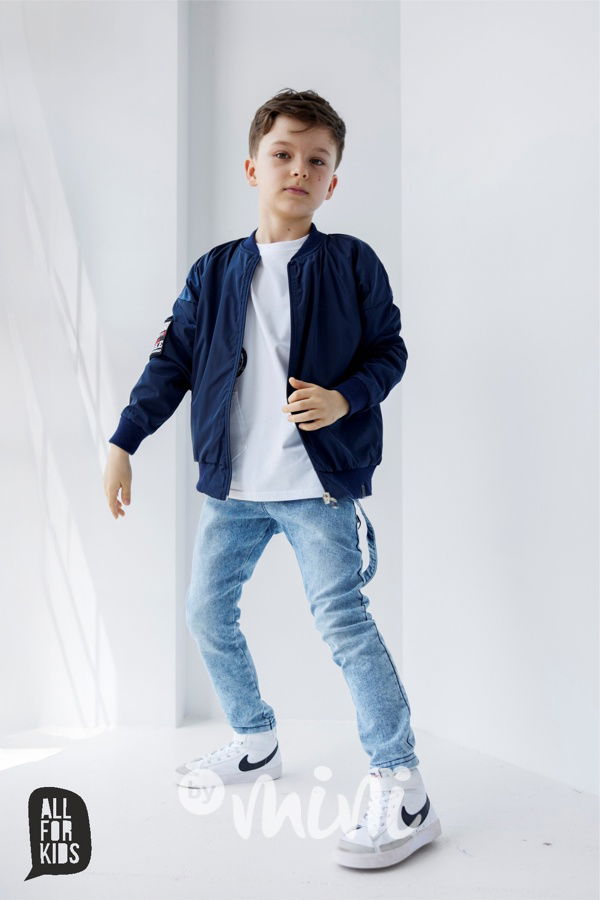 All for kids jarní bunda blue