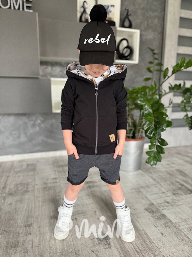 Grafit melange kraťasy