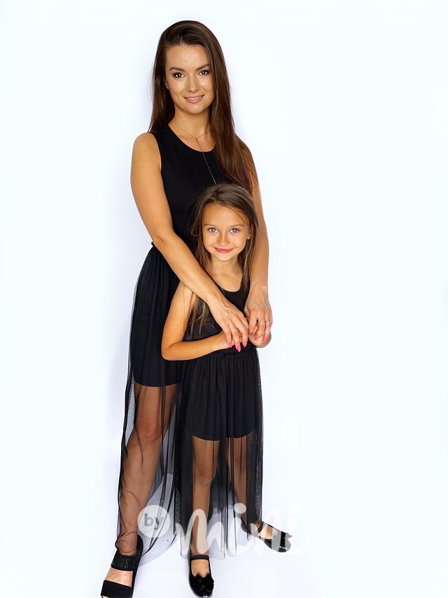 All for kids šaty s tylem black