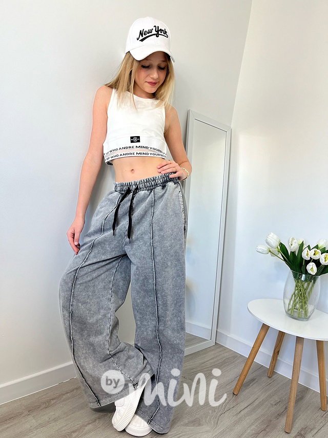 Yourself crop top white