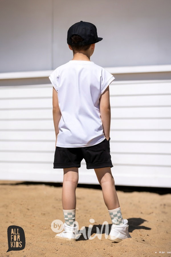 All for kids biker kraťasy black