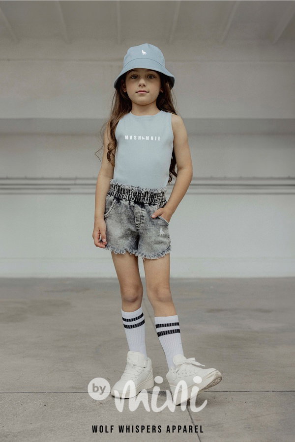 Mash Mnie denim kraťasy black