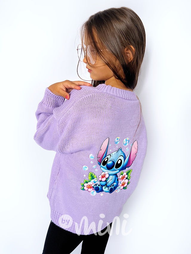 Lilo & Stitch svetřík fialový