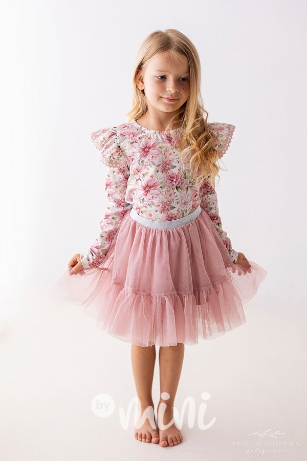 Romantic boho blůzka s řasením Lily Grey