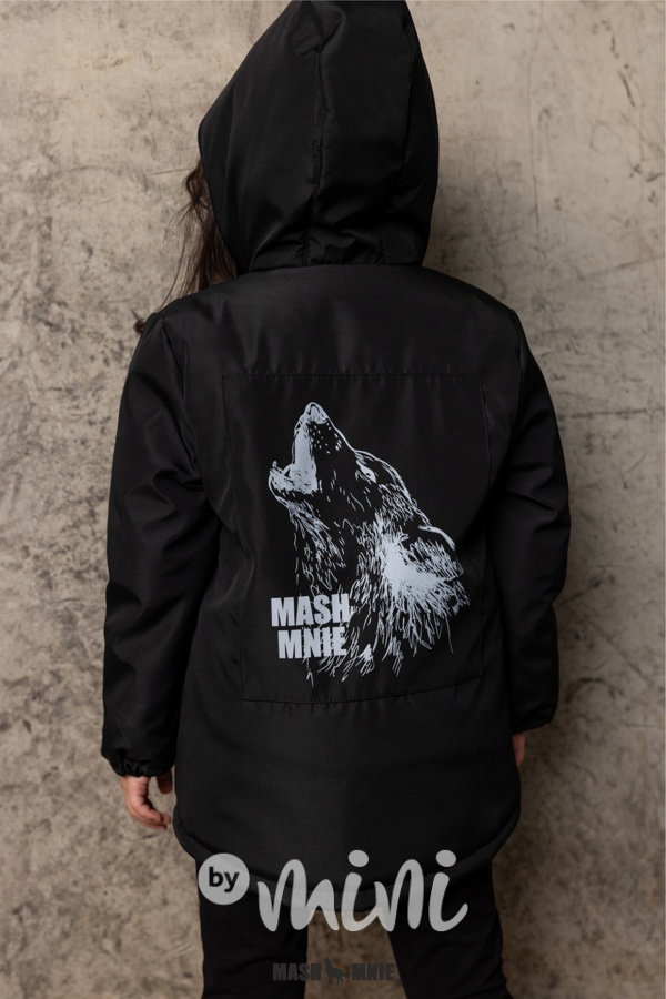 Mash Mnie zimní bunda WOLF černá