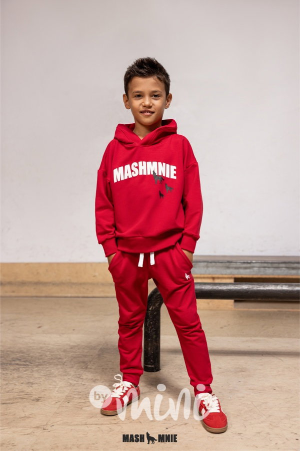 Mash Mnie jogger tepláky WOLF červené
