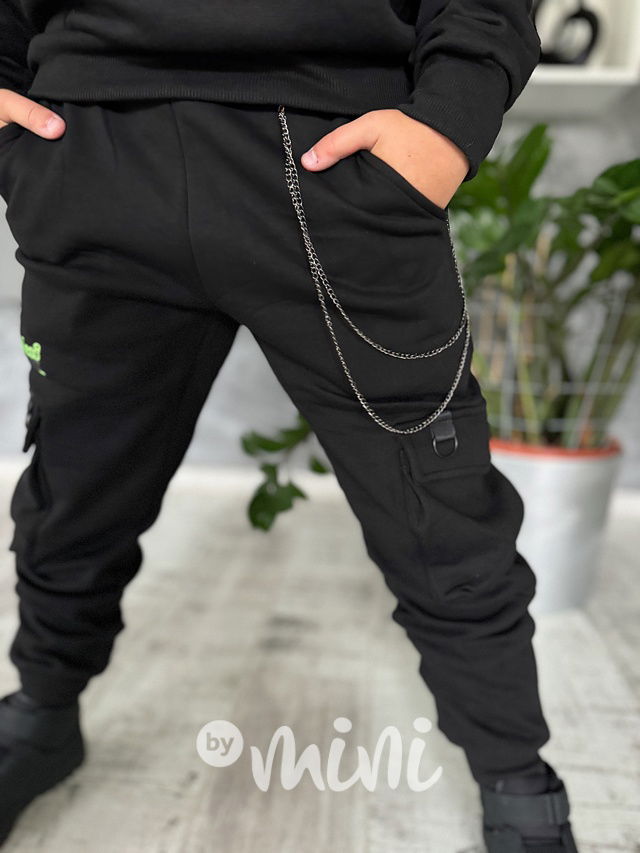 Super thermo cargo tepláky s řetízkem Limitless