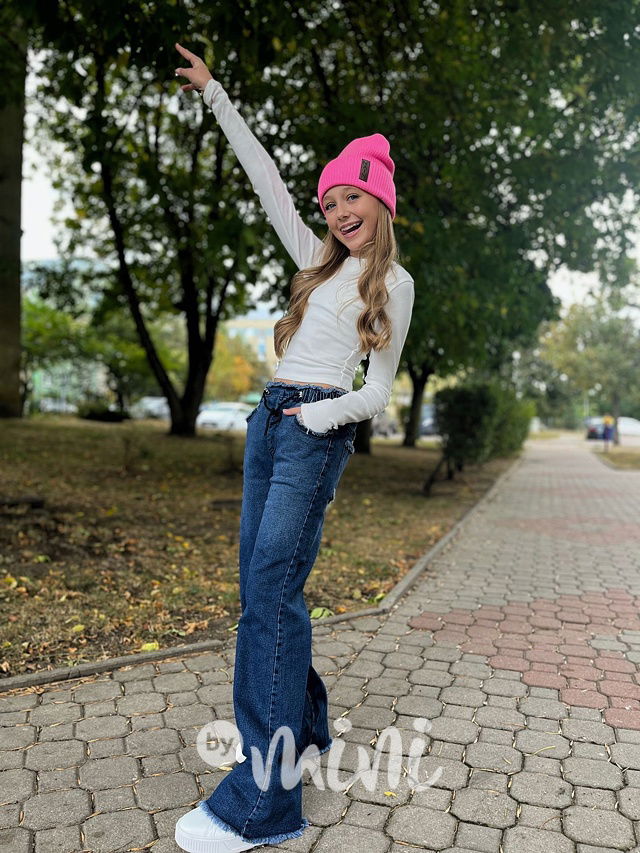 Zateplené blue jeans švédy