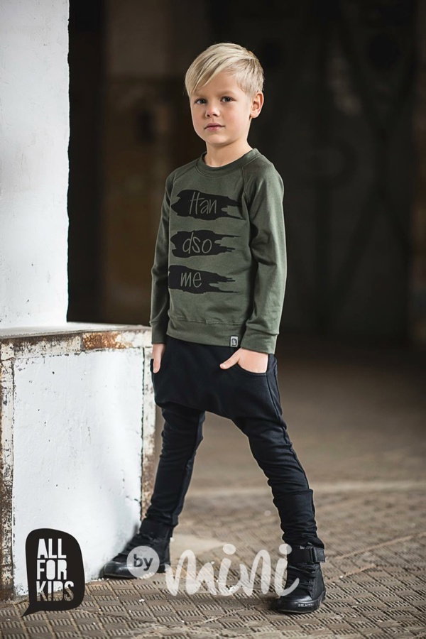 Handsome mikina khaki
