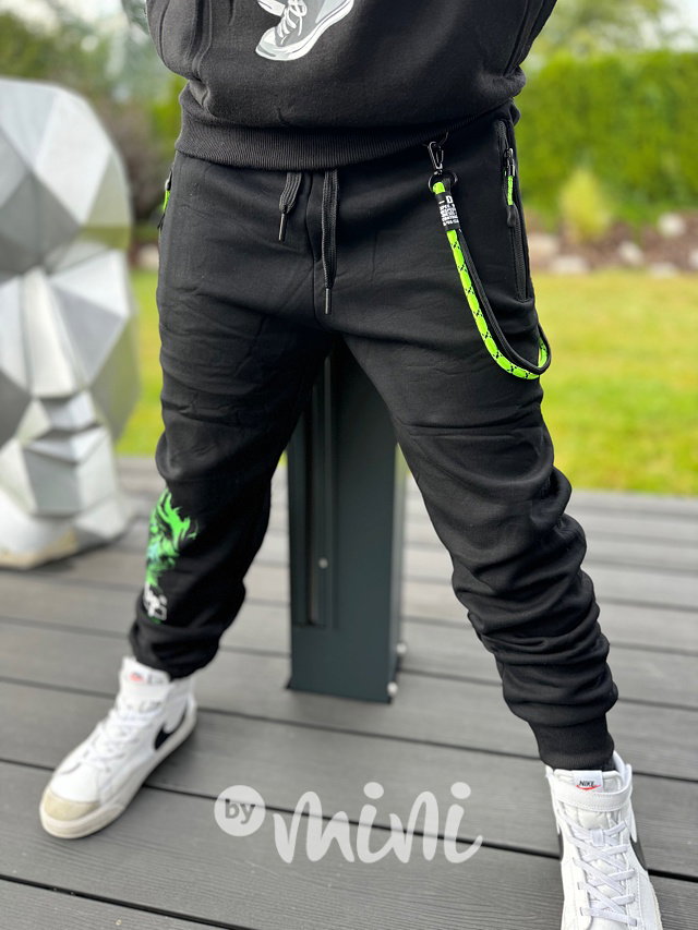 Super thermo tepláky neon WOLF