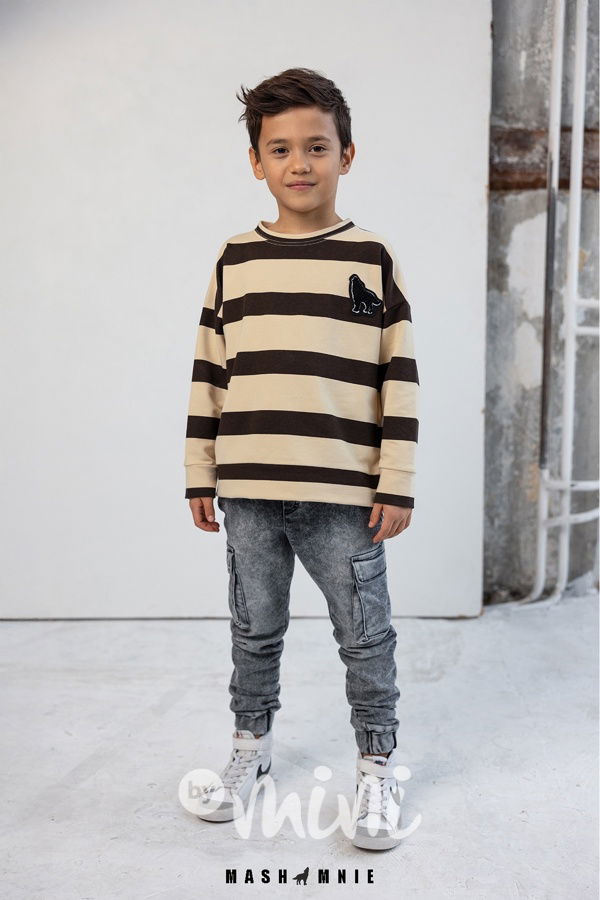 Mash Mnie jeans cargo dark