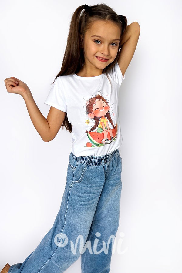 Watermelon triko bílé