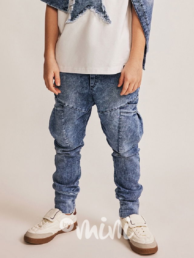 All for kids soft denim kapsáče blue