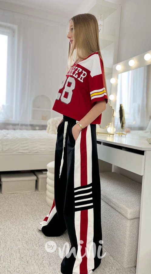 Winner crop oversize triko
