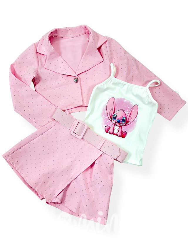 Lilo & Stitch elegant trojkomplet PINK