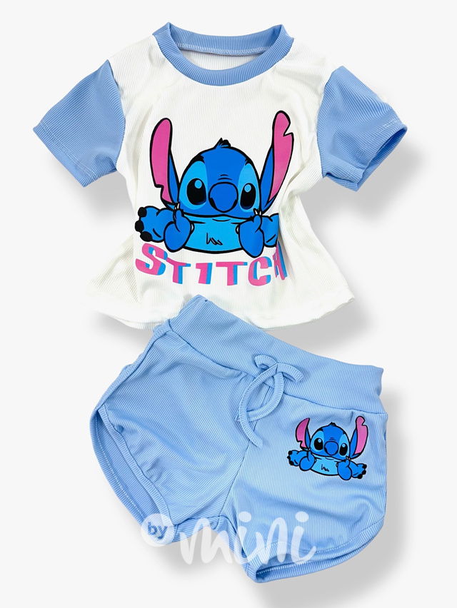 Lilo & Stitch letní žebrovaný set