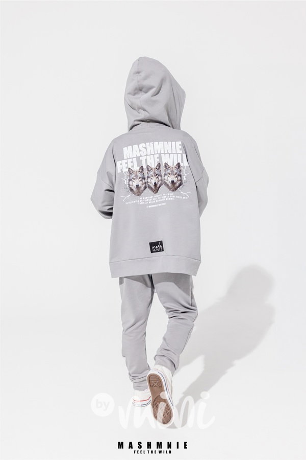 Mash Mnie jogger tepláky WOLF ice grey