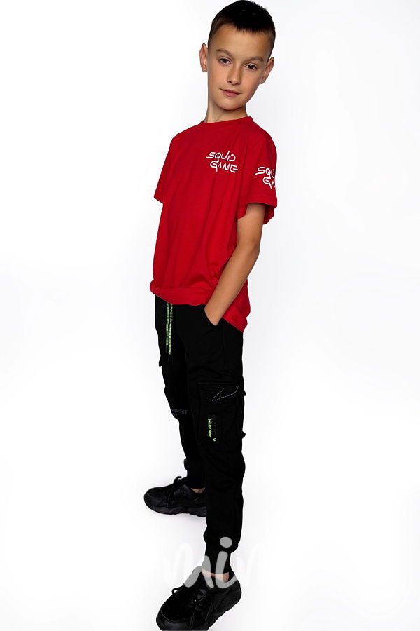 College tepláky černé