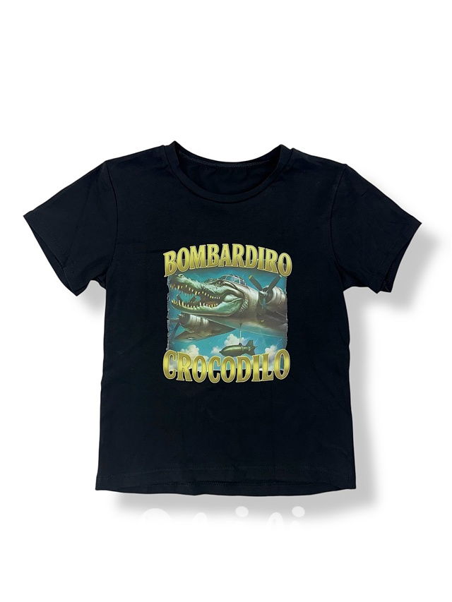 Bombardiro Crocodilo triko černé