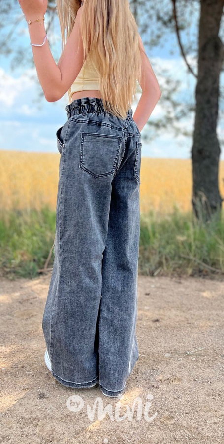 Lounge volné džíny s řetízkem