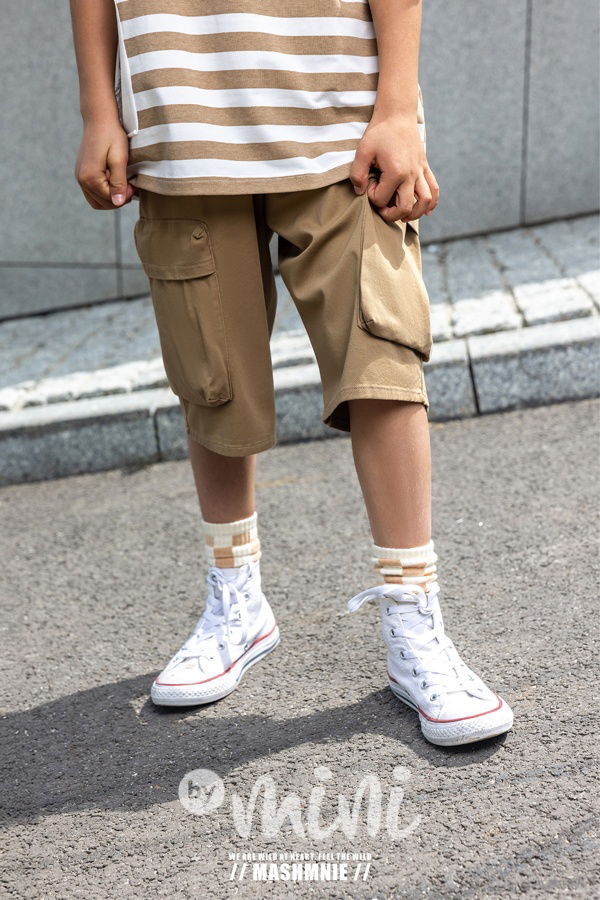 Mash Mnie triko pruhy WOLF beige