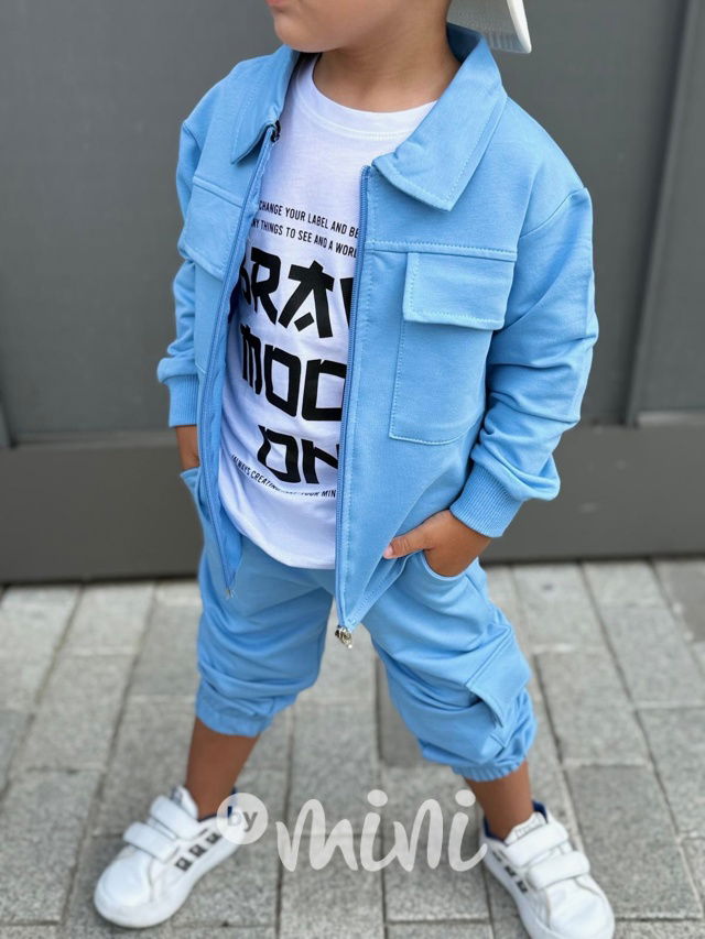 BRAVE 3-dílná souprava modrá