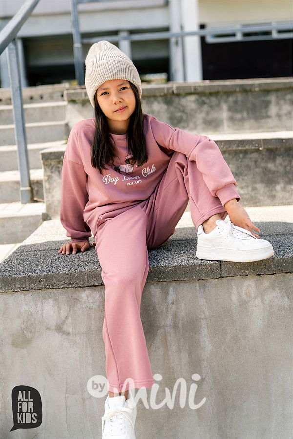 All for kids volné tepláky pink