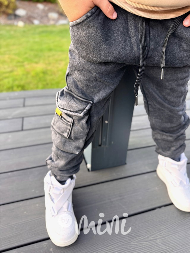 Thermo soft denim tepláky