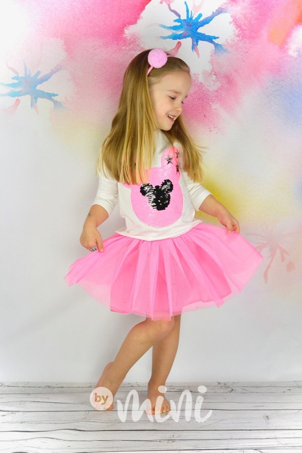 Neon tutu Mickey set spring