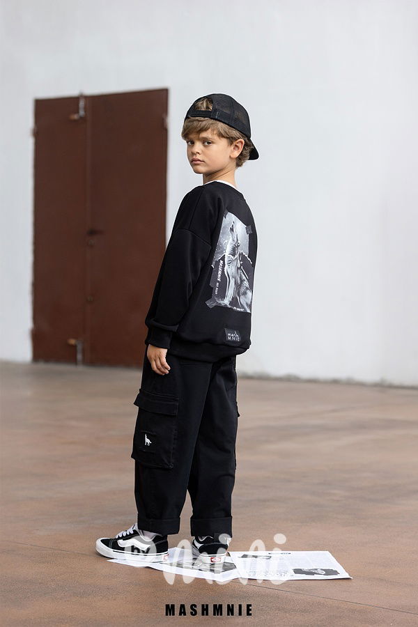 Mash Mnie volné barrel kapsáče WOLF black