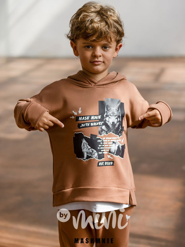 Mash Mnie mikina WOLF beige