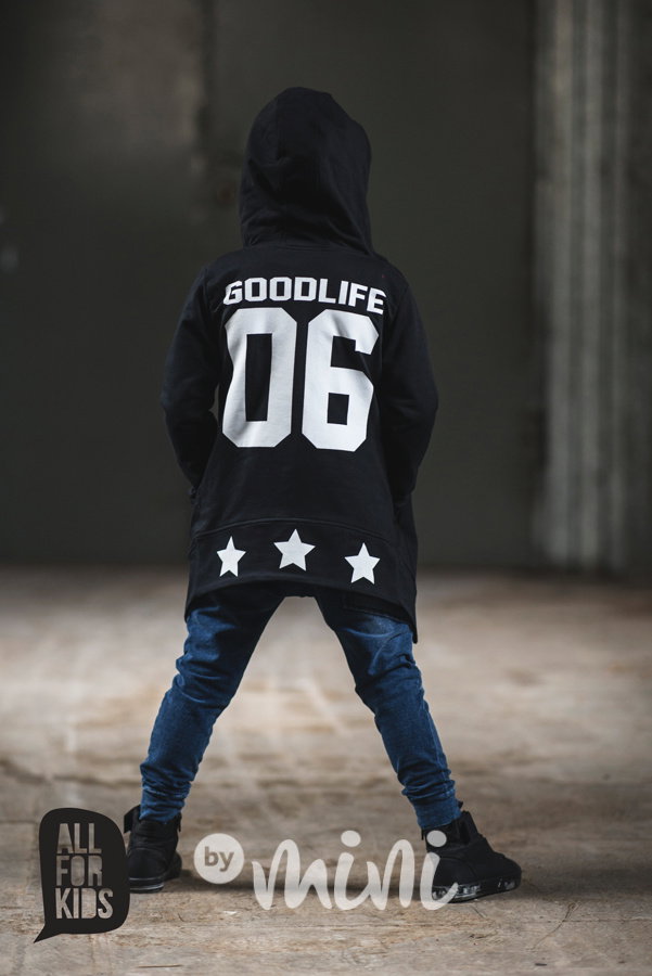 GOODLIFE black dlouhá mikča