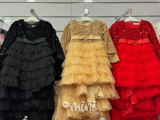 Luxury flitrové šaty GOLD