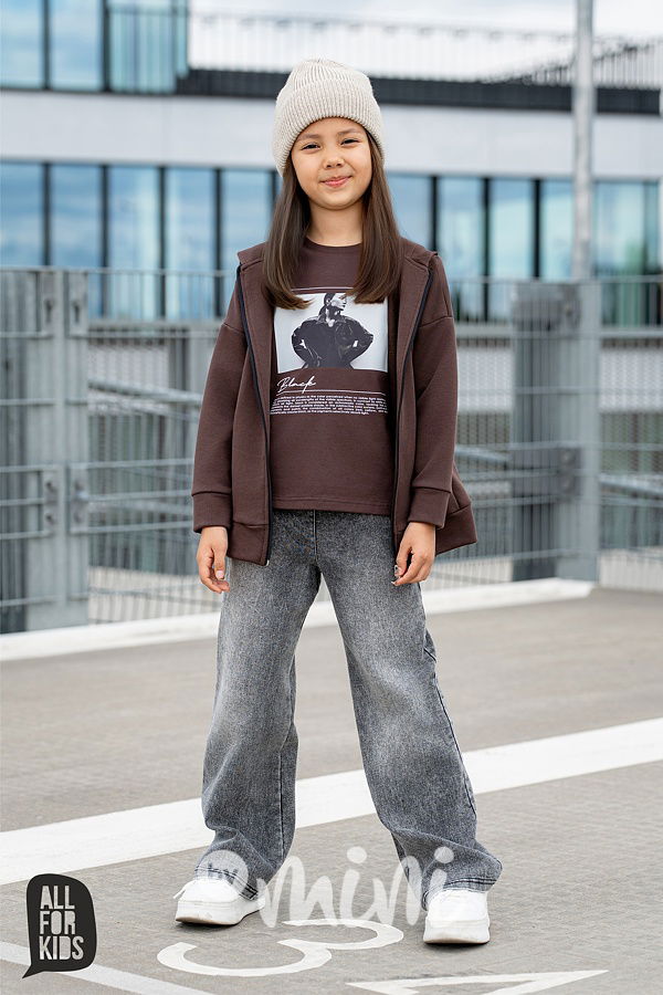 All for kids triko BLACK choco