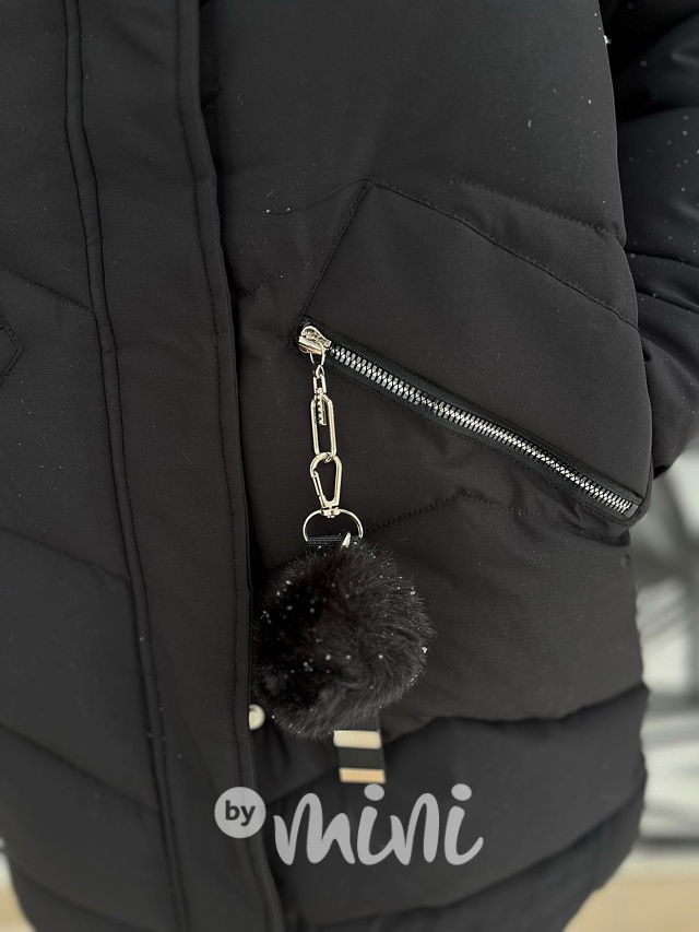 Zimní kabát Lily černý